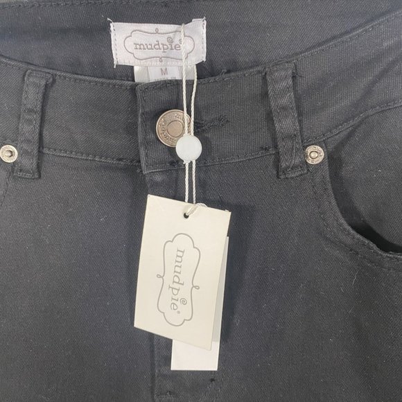 NWT Mud Pie Darcy Jeans in Black - Picture 6 of 6